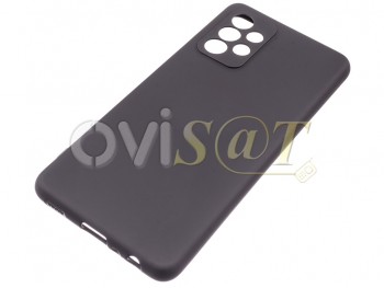 Funda de silicona negra para Samsung Galaxy A52 5G, SM-A526B
