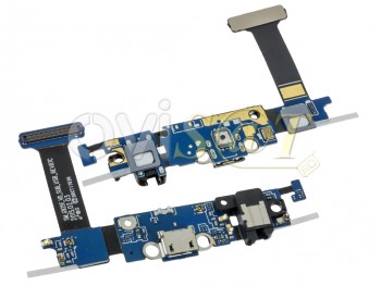 Flex con conector micro USB, teclado frontal para Samsung Galaxy S6 Edge, G925.