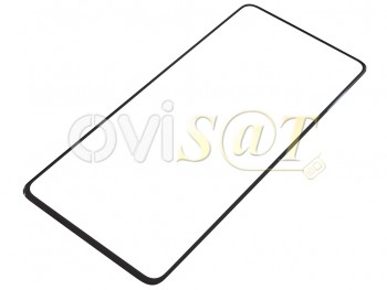 Protector de pantalla de cristal templado 9H con marco negro para Samsung Galaxy A71, SM-A715 / Galaxy Note 10 Lite, SM-N770
