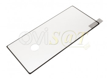 Protector de pantalla de cristal templado 9H con marco negro para Samsung Galaxy Note 10 Plus, N975F