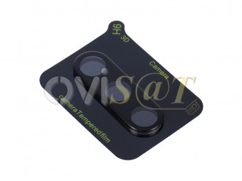 Protector de lente de cámara de cristal templado negro para Samsung Galaxy S23, SM-S911B