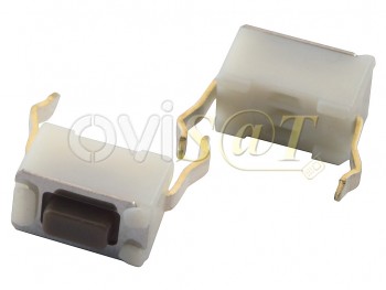 Switch / interruptor tactil 6.0x3.5x4.3mm 160gf 1.6N 50mA 12VDC SPST, pulsación superior