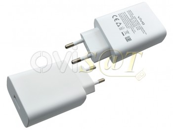 Cargador de pared blanco Vivo V1820L0B1-EU con salida USB tipo A, 9.0V 2A 18.0W max