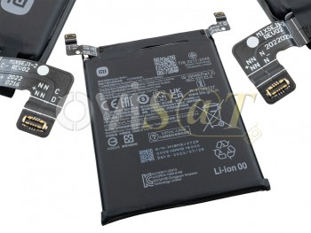 Batería BM5J para Xiaomi 12T, 22071212AG / 12T Pro, 22081212UG - 5000mAh / 3,87 V / 19,3 Wh / Li-ion