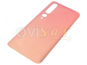 Tapa de batería genérica rosa (Peach Gold) para Xiaomi Mi 10 5G, M2001J2G