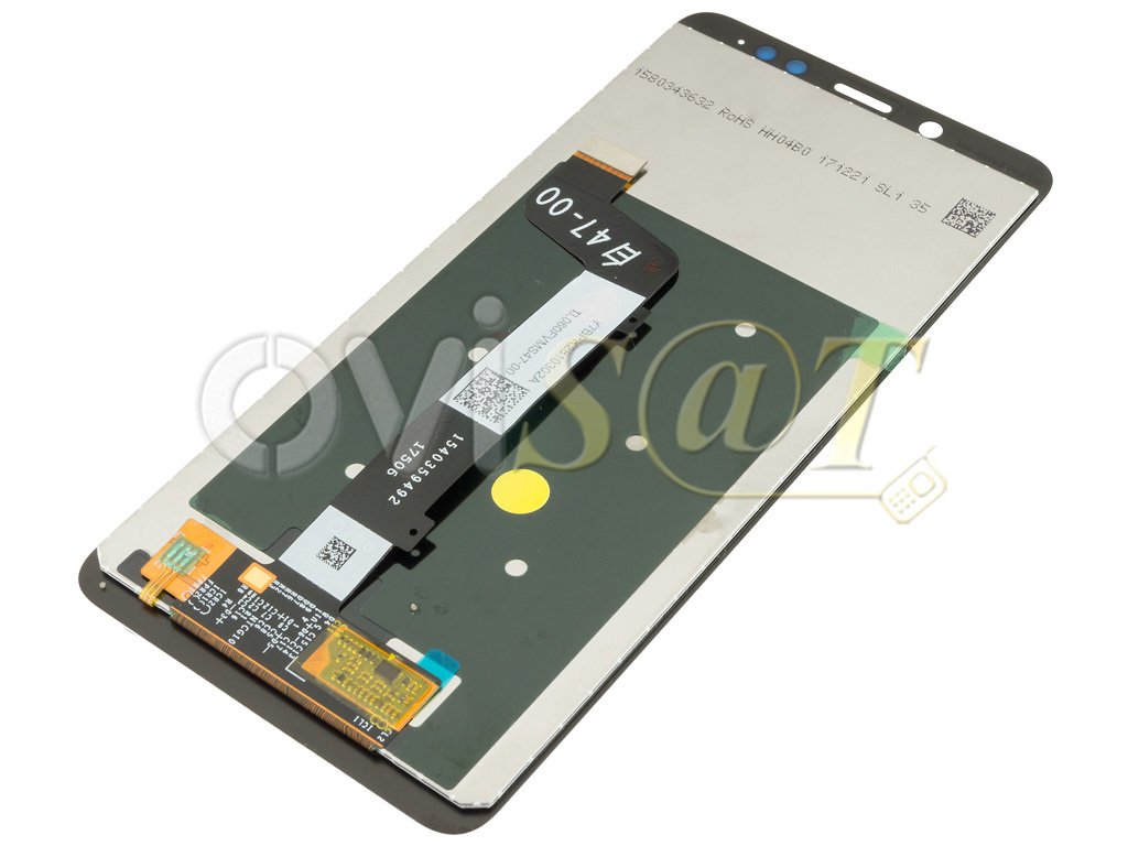 cristal negro E-yiiviil marco Pantalla táctil LCD de repuesto compatible con Xiaomi Redmi Note 5 