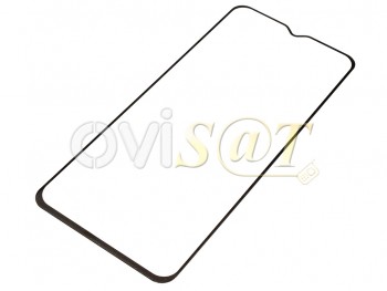 Protector de pantalla de cristal templado 5D con marco negro para Xiaomi Mi 10 Lite 5G, M2002J9G