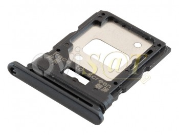 Bandeja Dual SIM / micro SD negra trufa "Truffle Black" para Xiaomi Mi 11 Lite 5G, M2101K9G, M2101K9CG